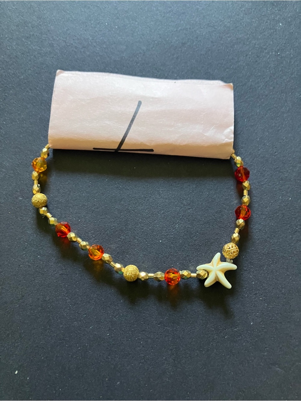 #7 handmade Swarovski bracelet